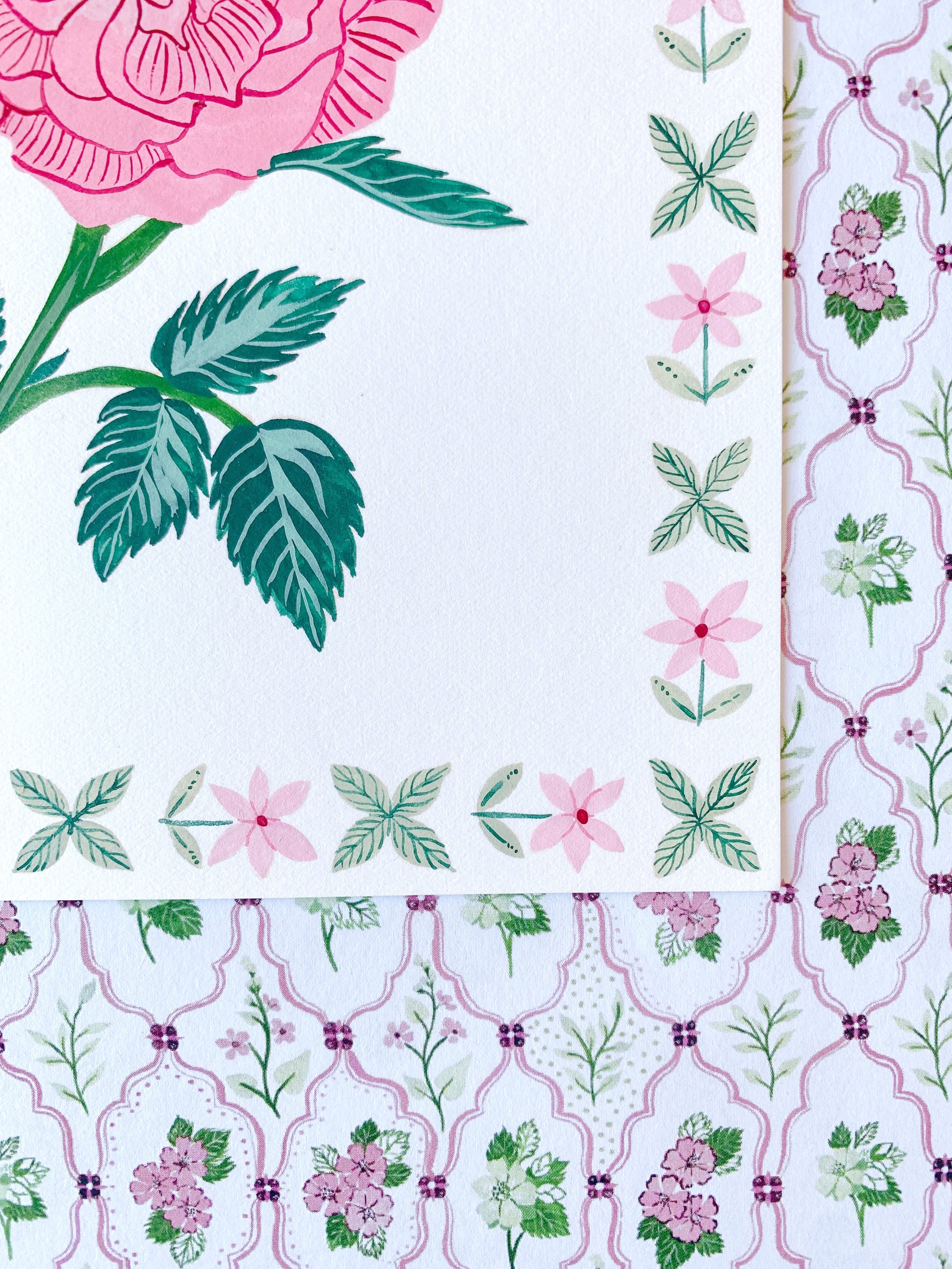 Botanical Rose | Original painting