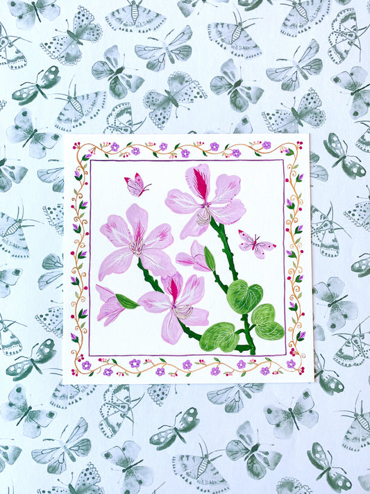 Hong Kong Bauhinia I | Original painting