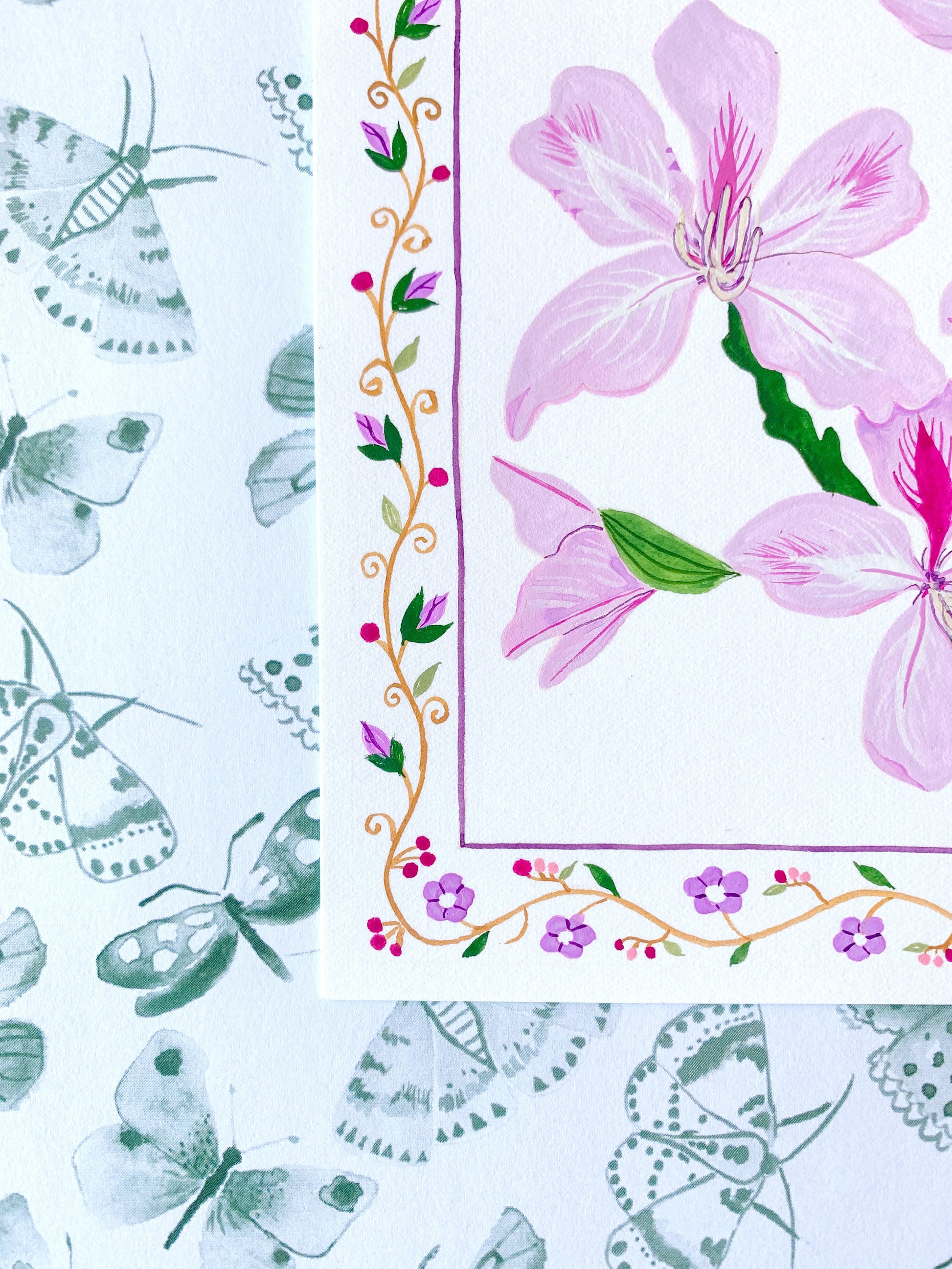 Hong Kong Bauhinia I | Original painting