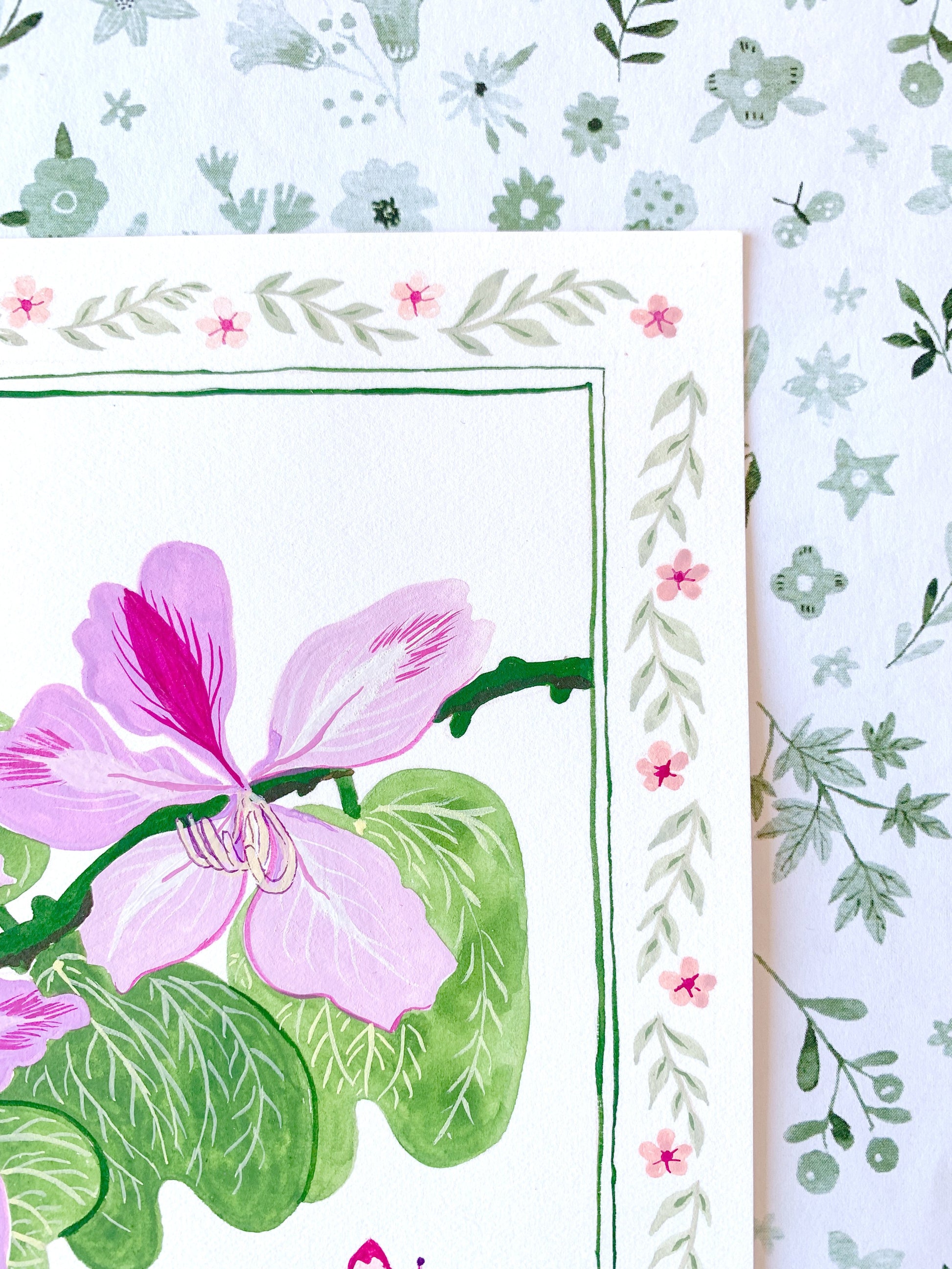 Hong Kong Bauhinia II | Original painting