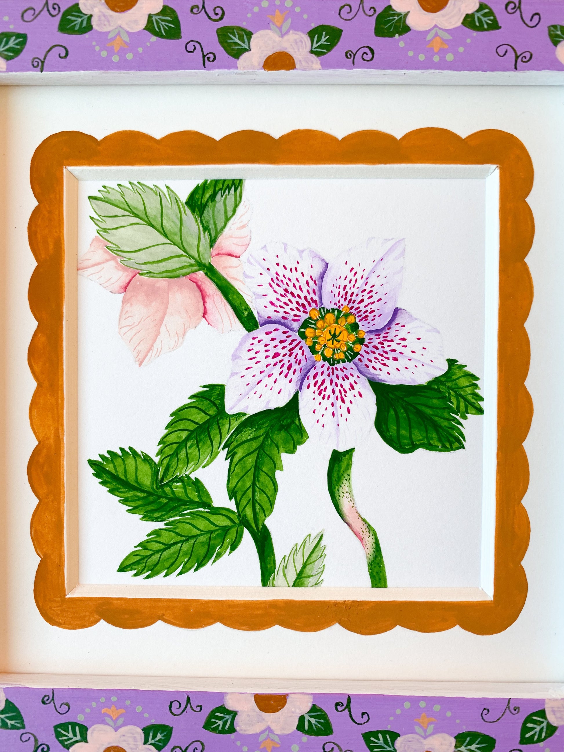 Is hellebore poisonous to touch? | Original painting