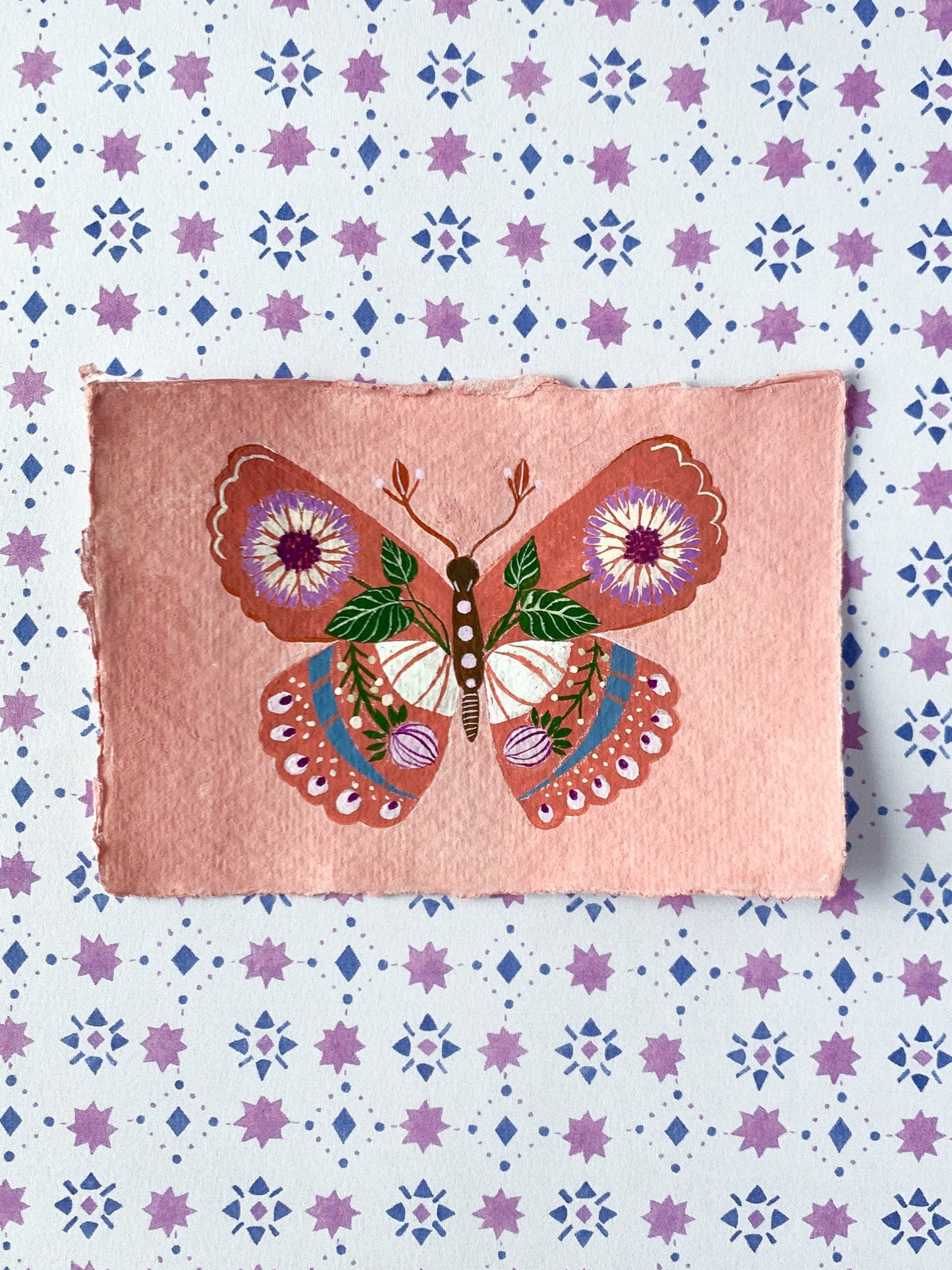 Butterfly of Patience | Original painting