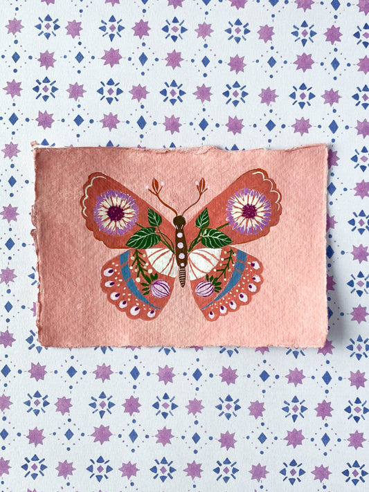 Butterfly of Patience | Original painting