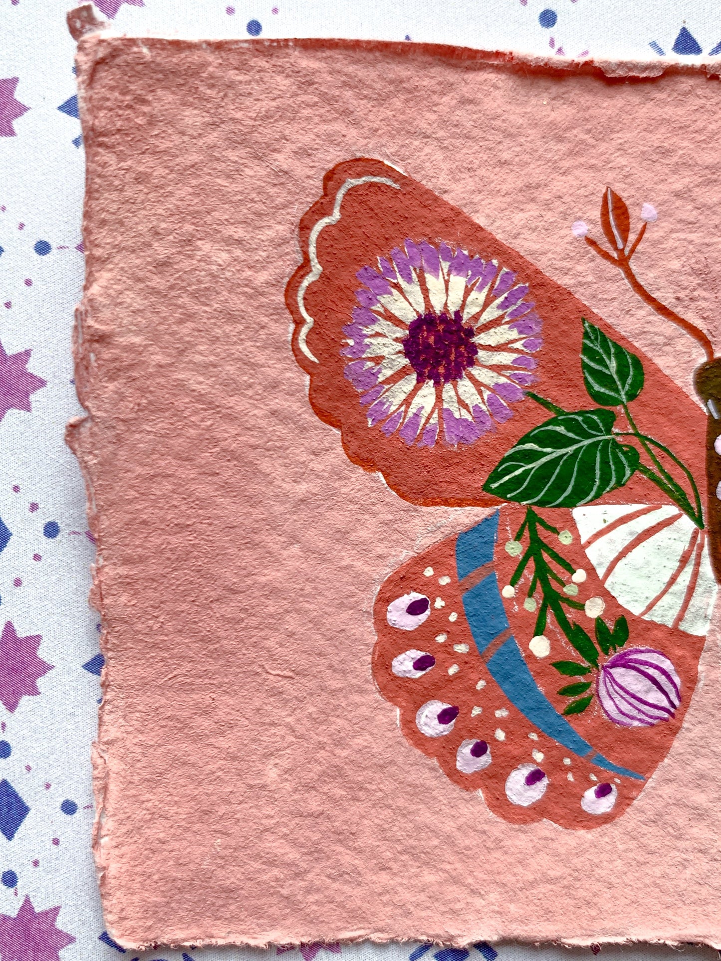 Butterfly of Patience | Original painting