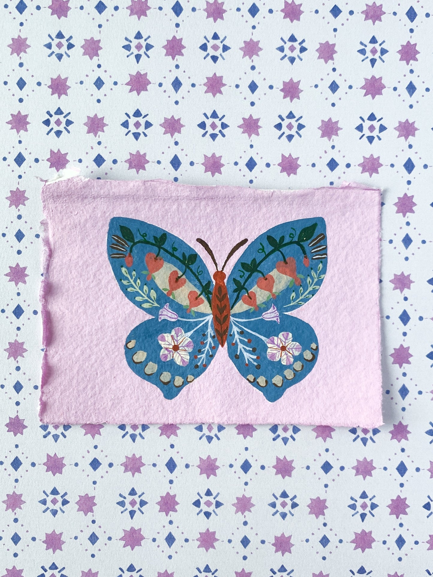 Butterfly of Courage | Original painting