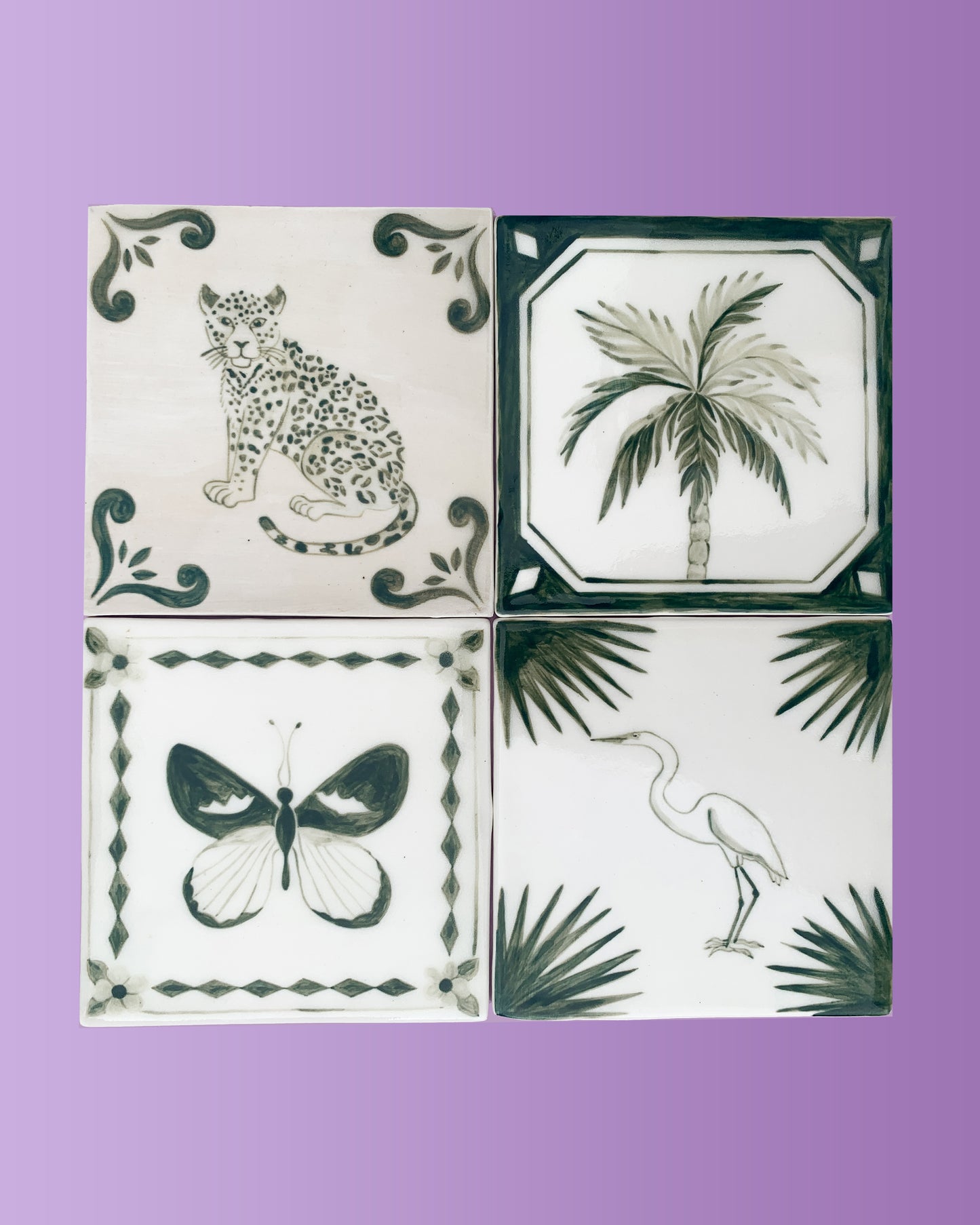Tropicalica | Hand-painted tiles
