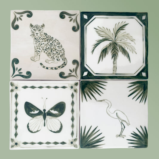 TROPICALICA | Hand-painted tiles