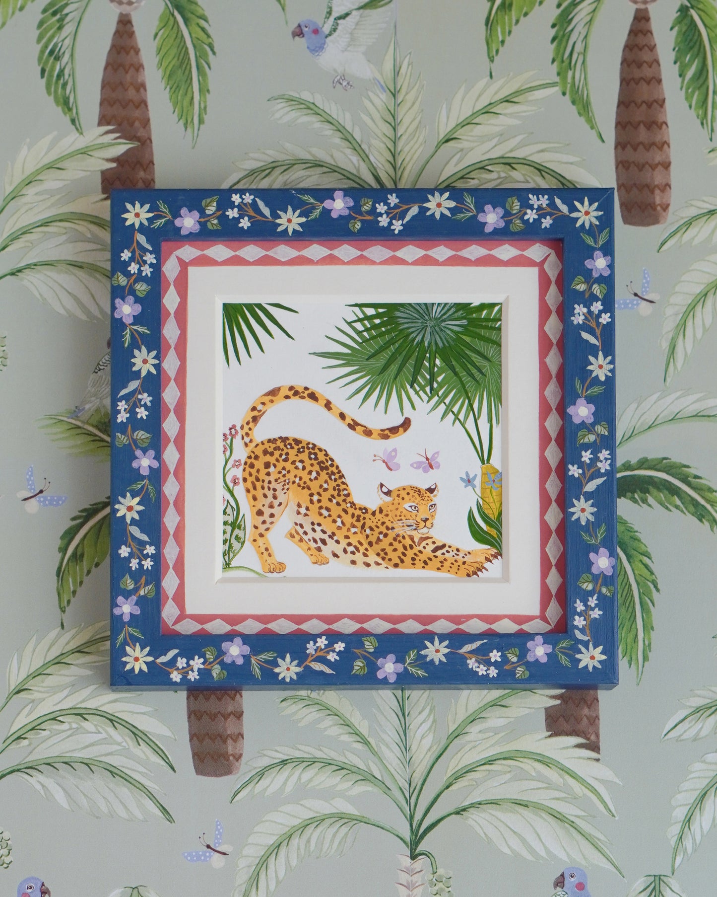 Jaguar Stretching | Original painting