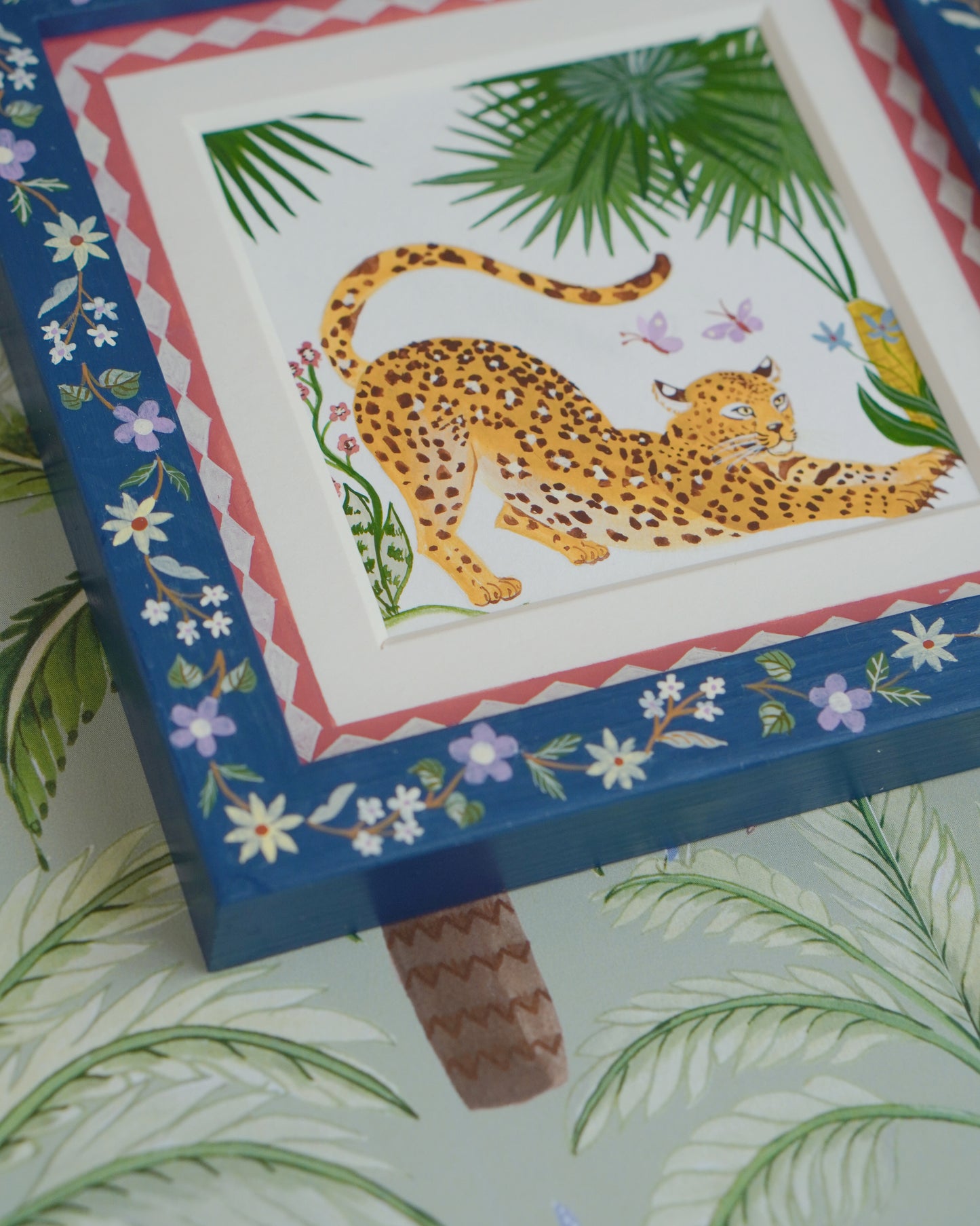 Jaguar Stretching | Original painting