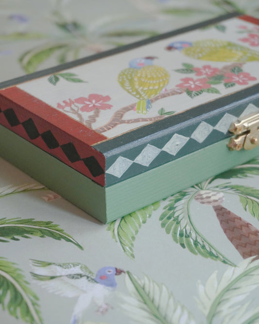 Pair of parrots | Jewellery Box